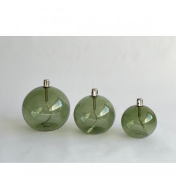 Lampe à huile - sphère green