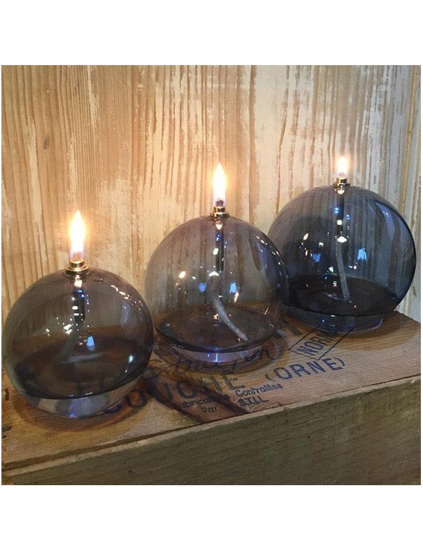 Lampe à huile - sphère smoke