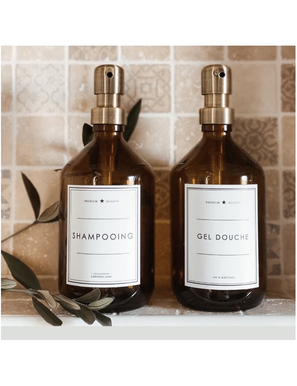 Flacon gel douche 1000 ml rechargeable