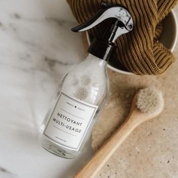 Flacon spray nettoyant multi-usage rechargeable