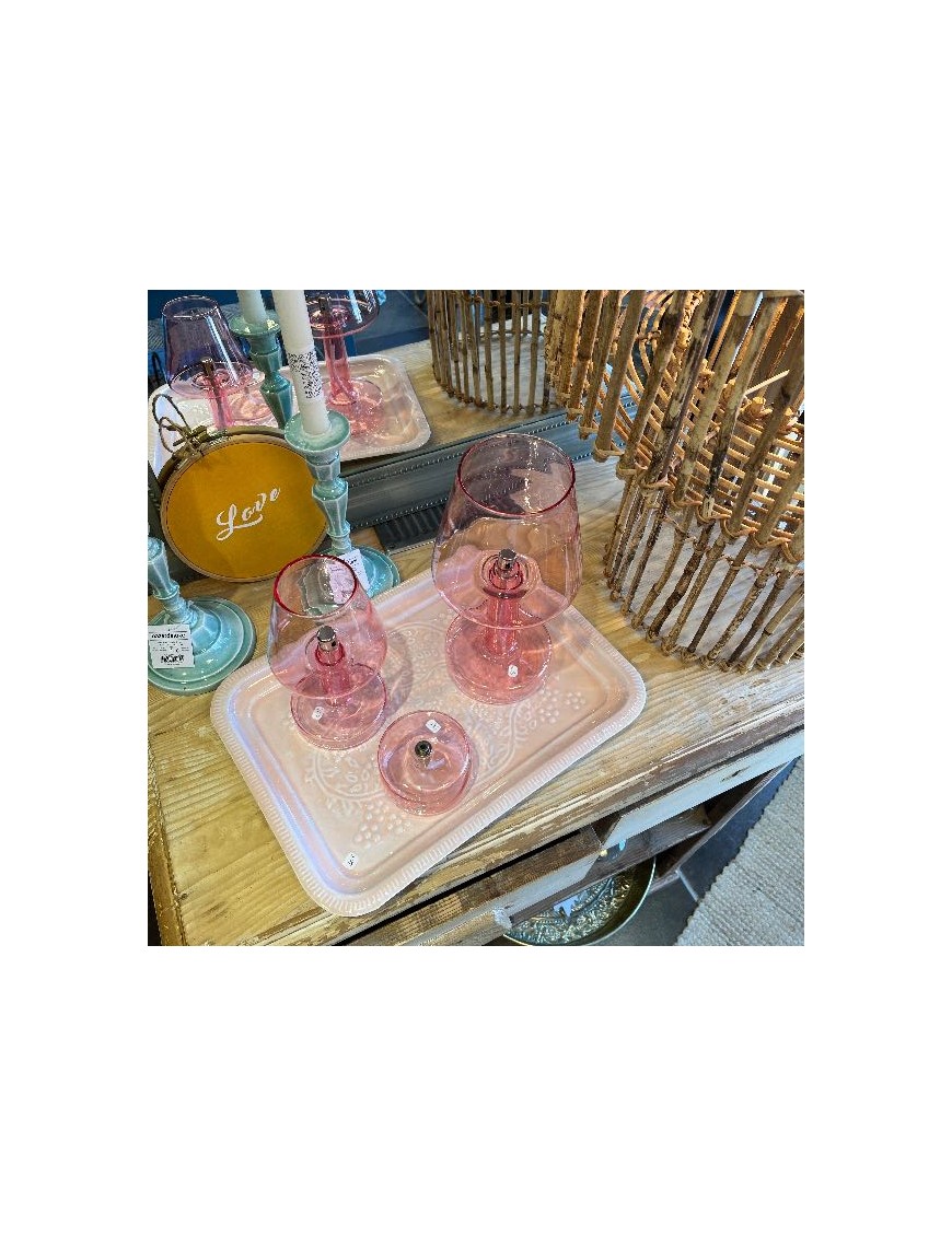 Lampe à huile Dining Pink