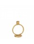 Bougeoir anneau  gold