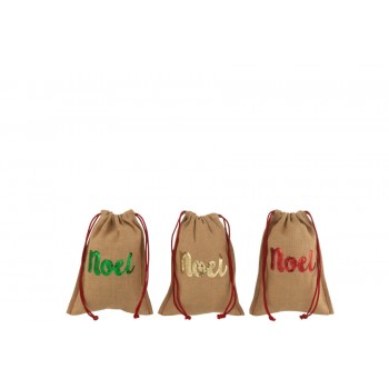 Sac bourse de Noël