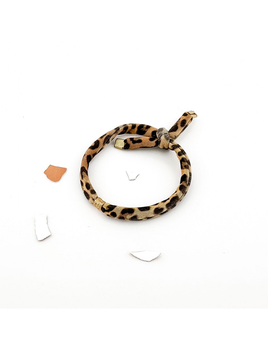 Œuf Bracelet léopard