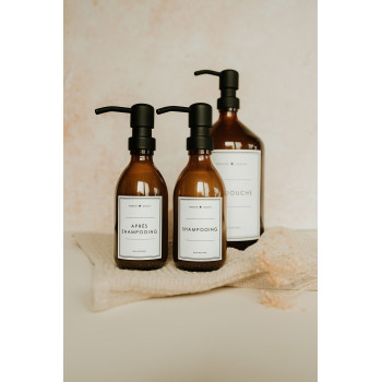 Flacon gel douche rechargeable