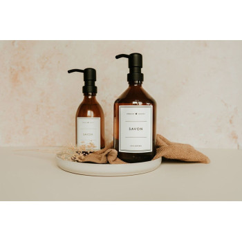 Flacon gel douche rechargeable