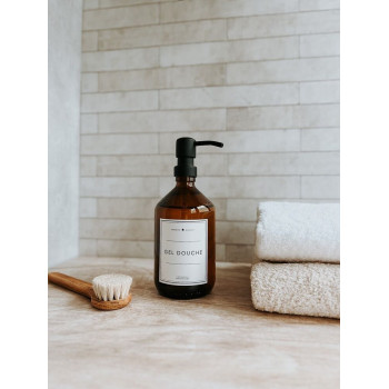 Flacon gel douche rechargeable