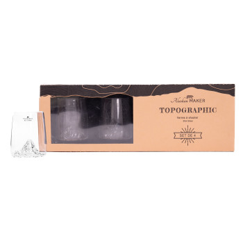 Coffret de 4 shooters  Topographic