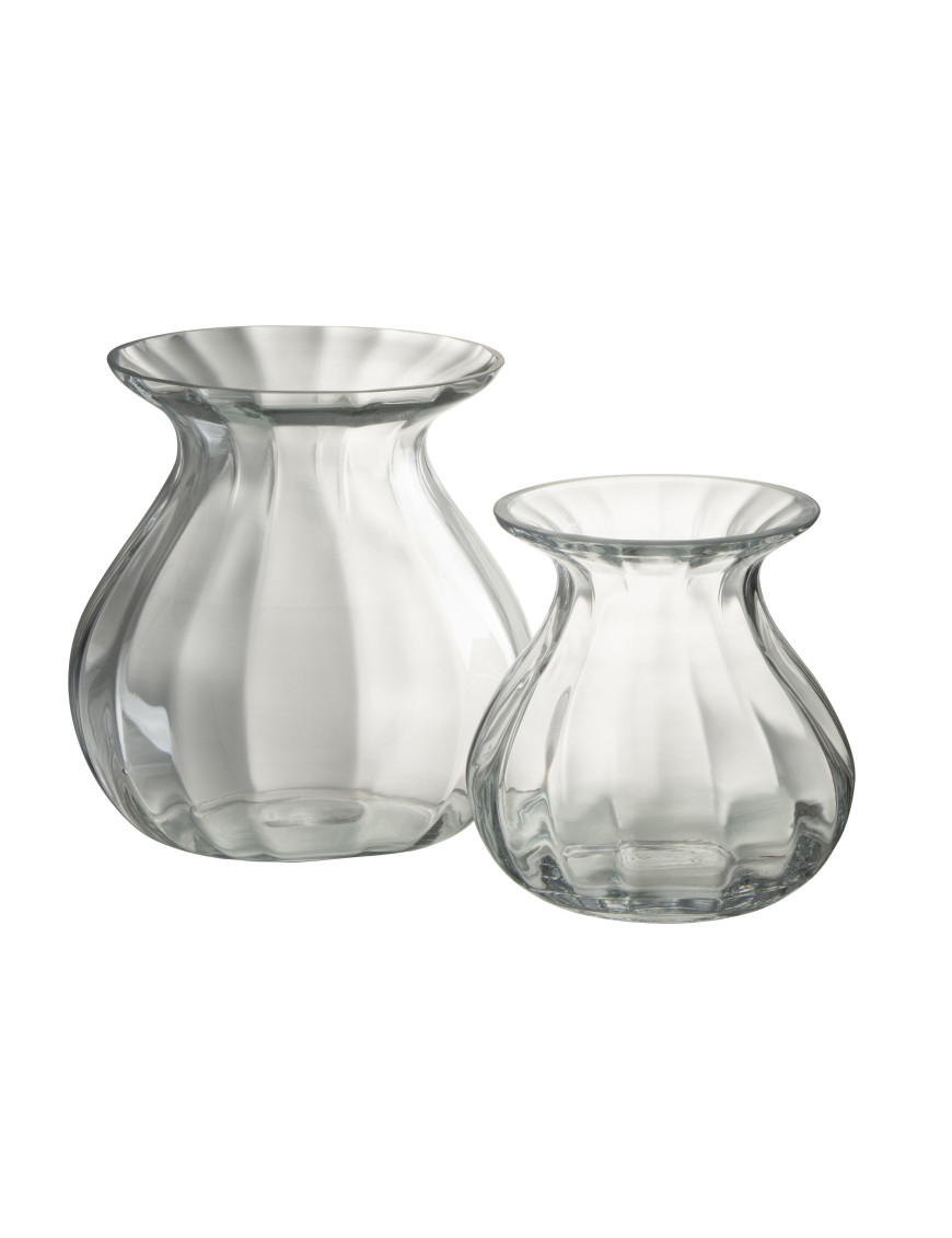 Vase transparent Amor