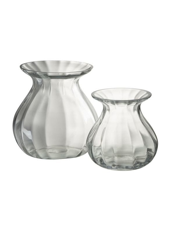 Vase transparent Amor