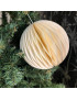 Assortiment de 2 boules de Noël en papier à suspendre
