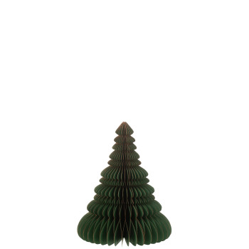 Sapin en papier vert