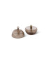 Lampe à huile demi-sphère bronze