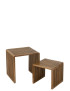 Tables gigognes en teck
