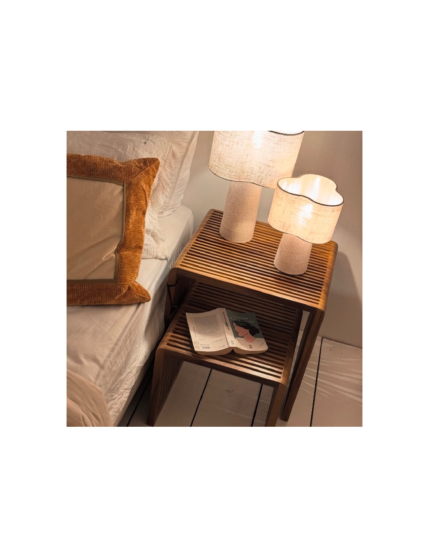 Tables gigognes en teck