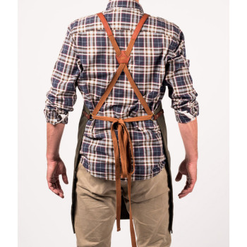 Tablier cuir