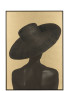 Tableau Zora noir & or