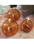 Lampe à huile - sphère ambre