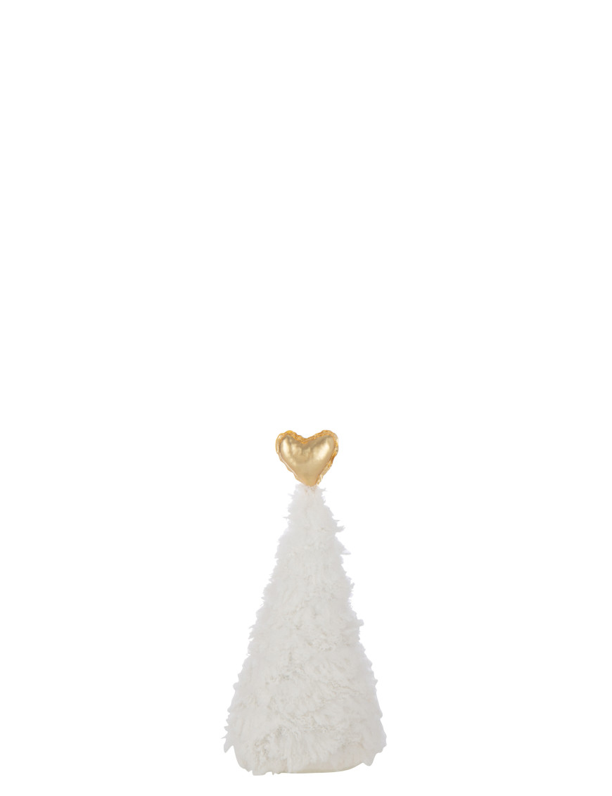 Sapin de Noël coeur doré