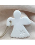 Ange Victoire en porcelaine blanche