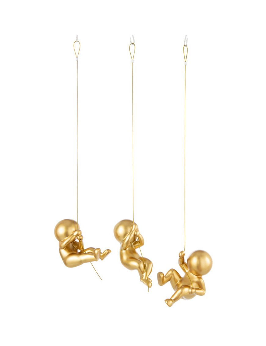 Petits hommes suspendus Gold