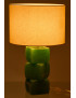 Lampe de table cubes verts