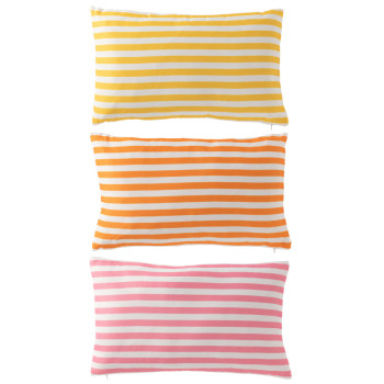 Coussin d'extérieur à rayures