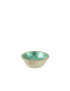 Bol en bois de manguier turquoise