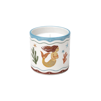 Bougie parfumée motif ex voto