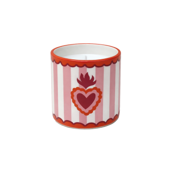 Bougie parfumée motif ex voto