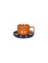Tasse chic Brun & Bleu