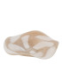 Plat art déco beige
