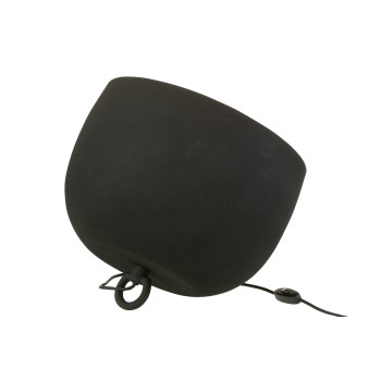 Lampe à poser noire