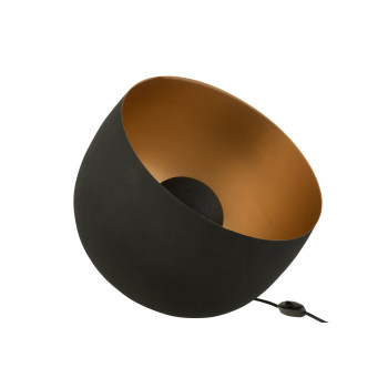 Lampe à poser noire