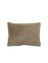 Coussin velours fleurs